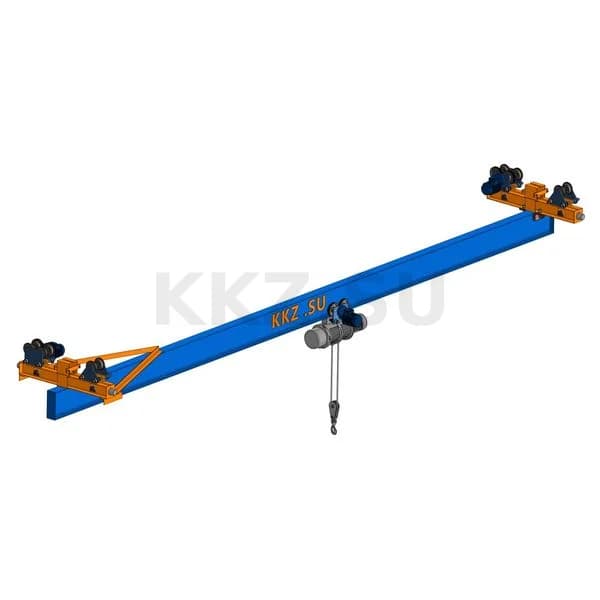 Кран мостовой магнитный однобалочный