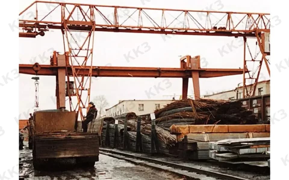 Кран козловой двухбалочный