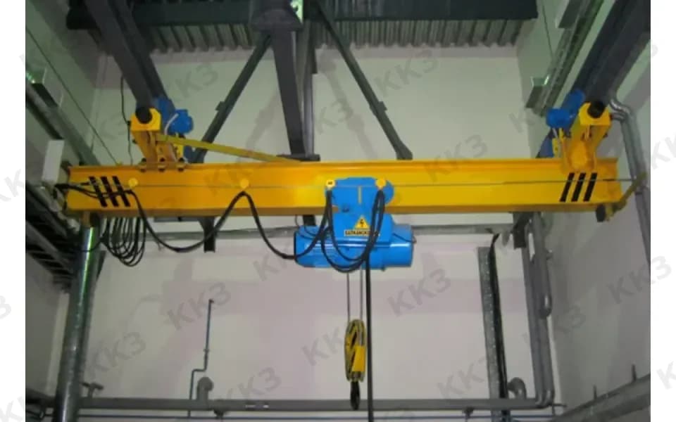 Кран мостовой подвесной однобалочный