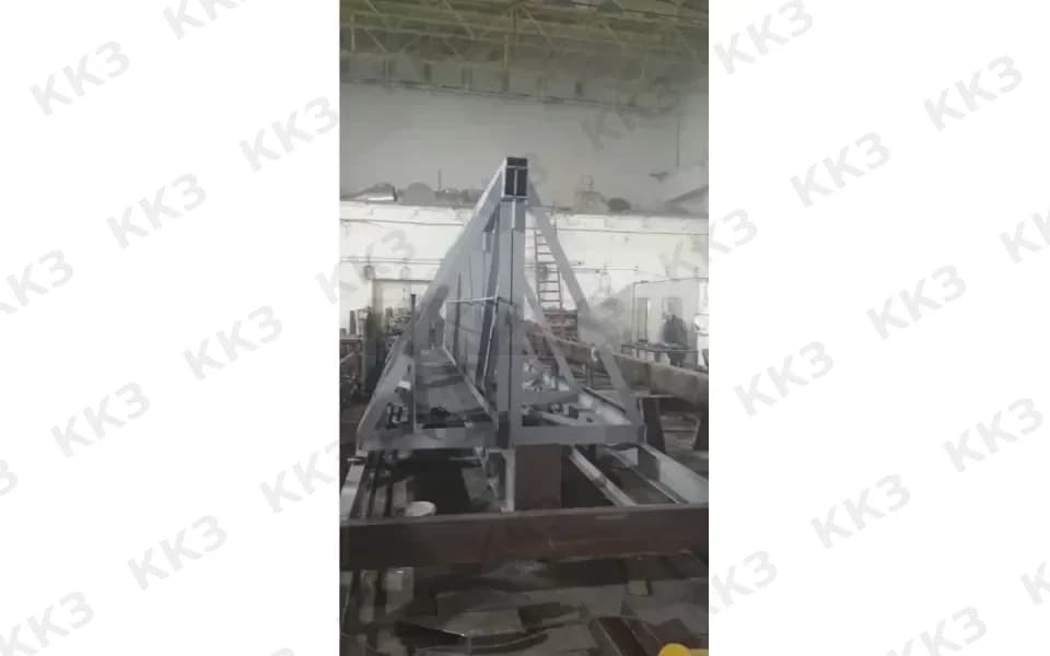 Монтаж козлового крана