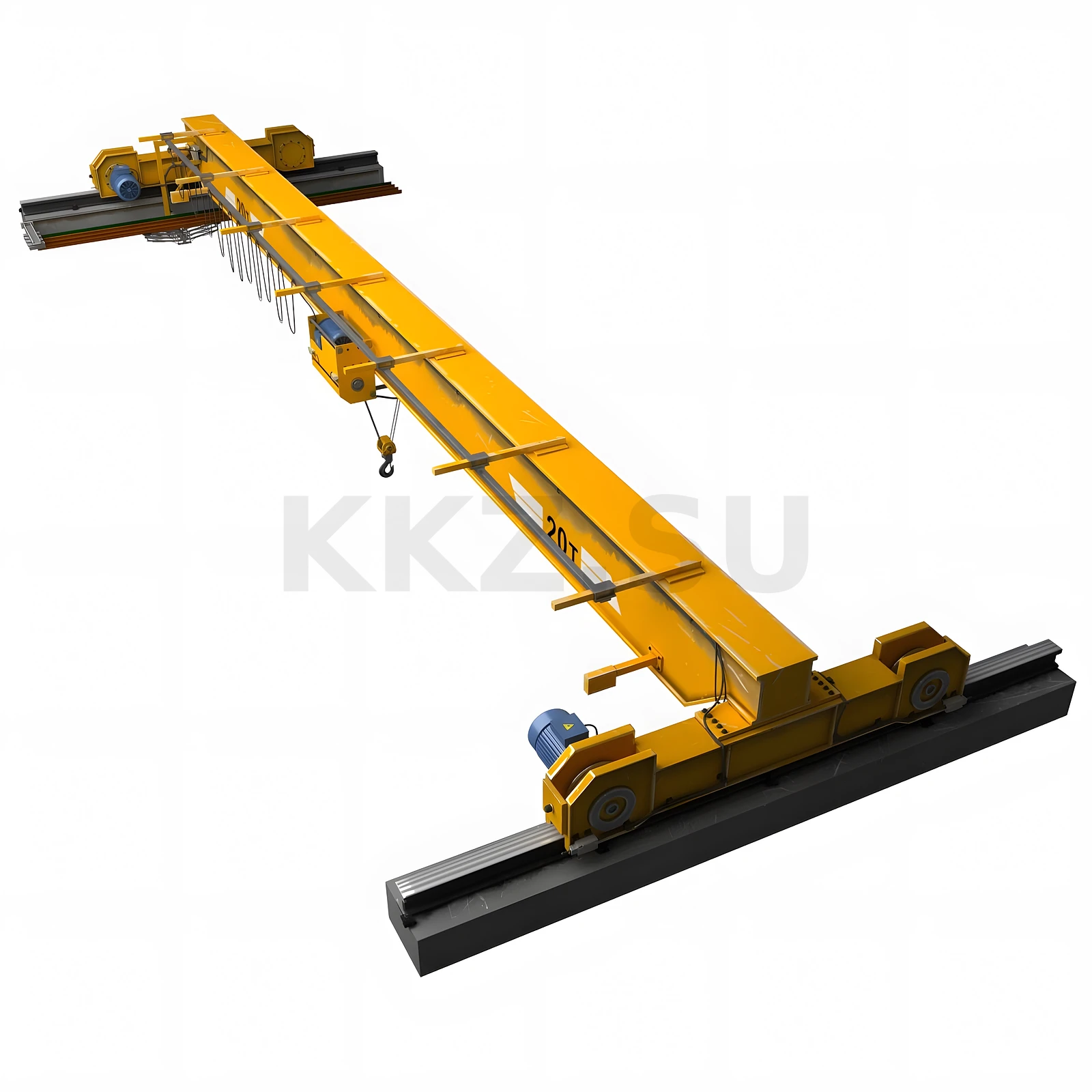 Кран мостовой опорный однобалочный коробчатый